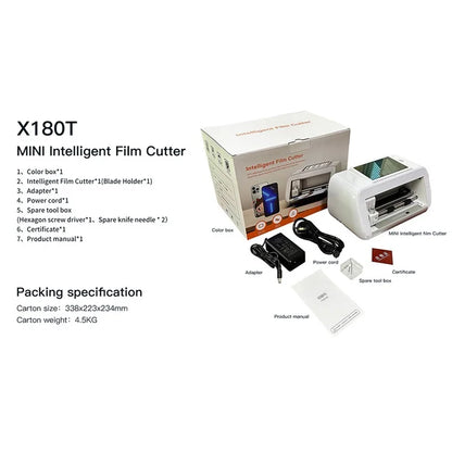 X180T Cell Phone Screen Film Cutter Bluetooth Smart DIY Cutting Machine