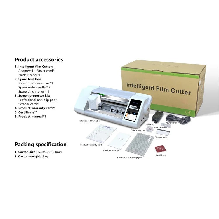 MX5T-230 Smart DIY Cutting Machine Cell Phone Screen Film Cutter - EU ...