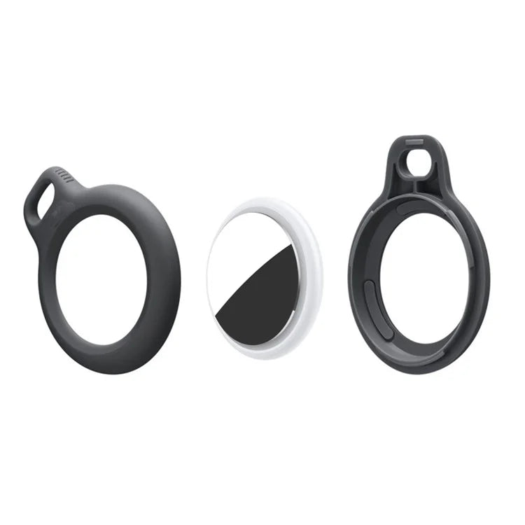 Protective Cover for AirTag Anti-lost Tracker ABS Anti-scratch Case with Strap