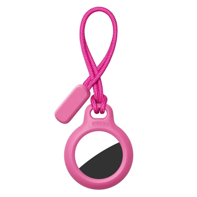 Protective Cover for AirTag Anti-lost Tracker ABS Anti-scratch Case with Strap