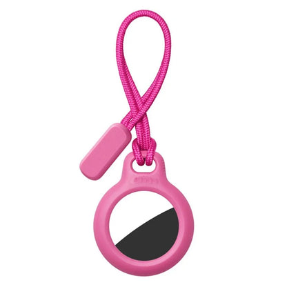 Protective Cover for AirTag Anti-lost Tracker ABS Anti-scratch Case with Strap