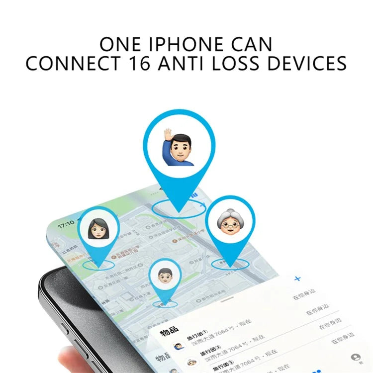 MOMAX PINCARD PRO MINI Wireless Key Finder Tracking Device Anti-Lost Tracker (Find My Certification)