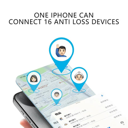 MOMAX PINCARD PRO MINI Wireless Key Finder Tracking Device Anti-Lost Tracker (Find My Certification)