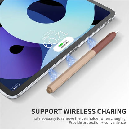 AHASTYLE PT-LC05 For Apple Pencil (2nd Generation) Silicone Sleeve Dual Color Stylus Cover