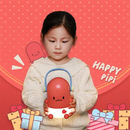 ICARER FAMILY IF-PI001 Cartoon Pipi Night Light 3 Brightness Adjustable Desk Lamp