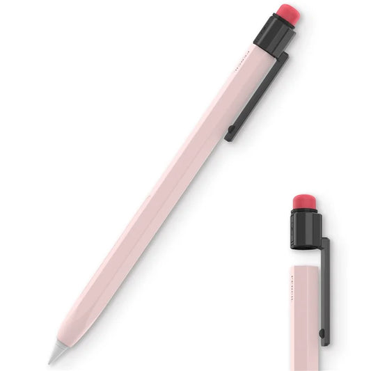 AHASTYLE PT180-2-K For Apple Pencil (2nd Generation) Retro Silicone Sleeve Stylus Pen Protective Cover
