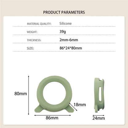For Xiaomi 14 Ultra 1 Pair Bluetooth Speaker Soft Silicone Case Two End Protective Sleeve