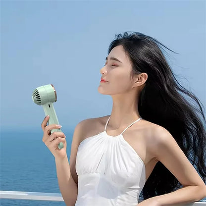 CL02 USB Semiconductor Fan Outdoor Summer Cooler Cooling Effect Handheld Fan