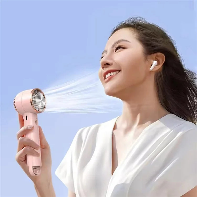 CL02 USB Semiconductor Fan Outdoor Summer Cooler Cooling Effect Handheld Fan