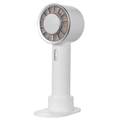 WX-633 Desk Fan 3 Speeds Semiconductor Cold Compress Summer Handheld Fan