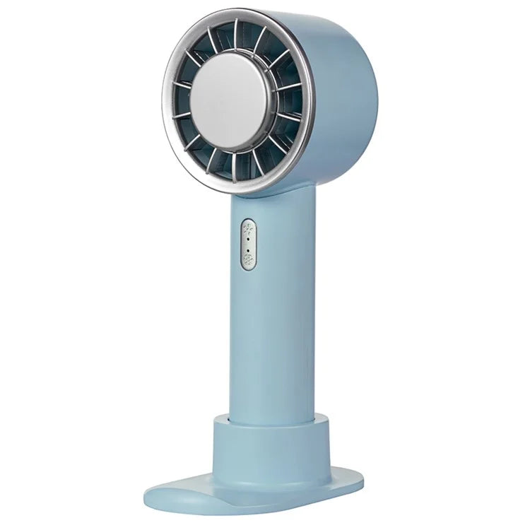 WX-633 Desk Fan 3 Speeds Semiconductor Cold Compress Summer Handheld Fan