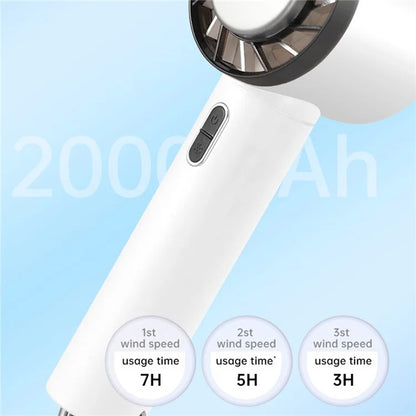 WX-625 Portable Mini Summer Fan Cold Compress Function Handheld Cooling Fan