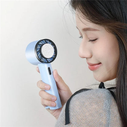 WX-625 Portable Mini Summer Fan Cold Compress Function Handheld Cooling Fan