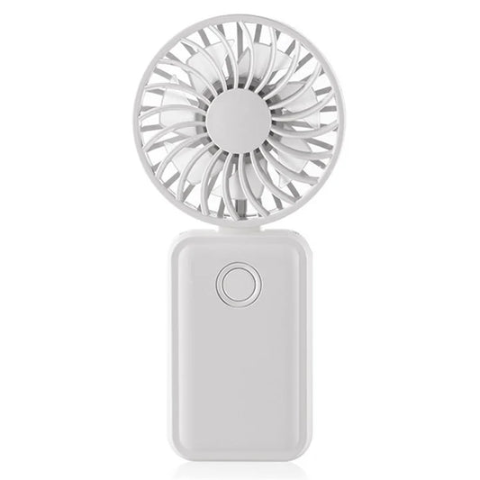 F458 Summer 3 Speeds Adjustable Foldable Mini Handheld Fan with Neck Rope