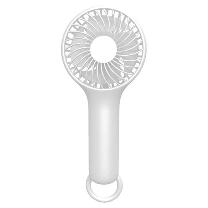 S13 Mini Handheld Fan 3 Wind Speed Portable Summer Cooling Fan with Hanging Buckle