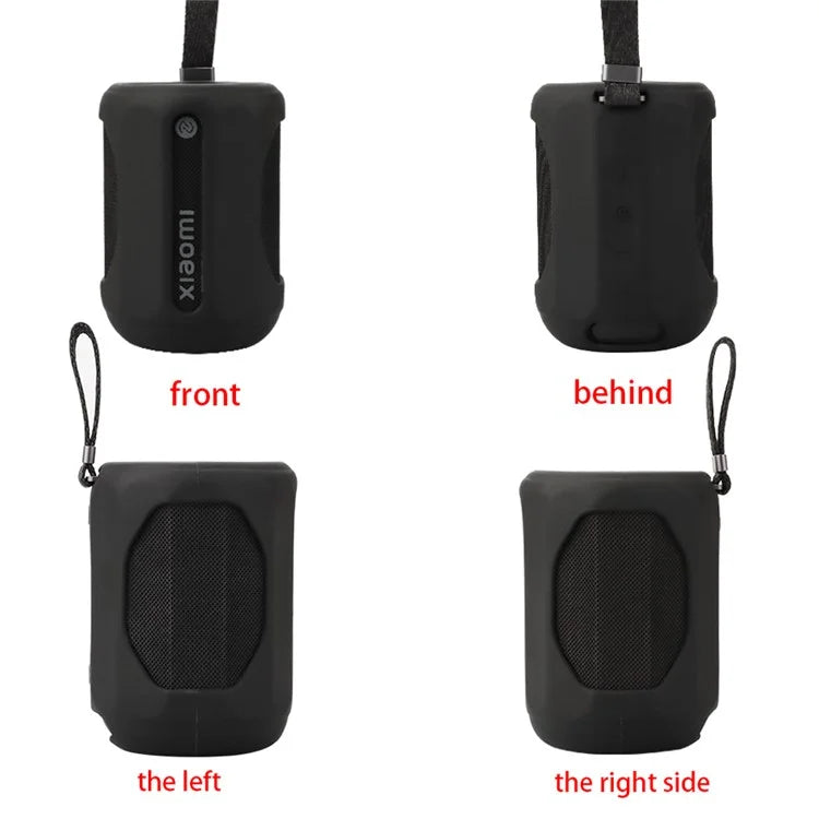 For Xiaomi Mini Bluetooth Speaker Case Anti-Scratch Silicone Sleeve with Strap