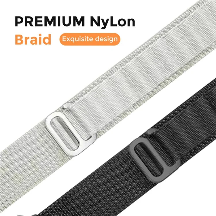 AHASTYLE WG97 For Apple Watch Series 1 2 3 38mm / Series 4 5 6 SE SE (2022) SE (2023) 40mm / 7 8 9 41mm Braided Nylon Strap