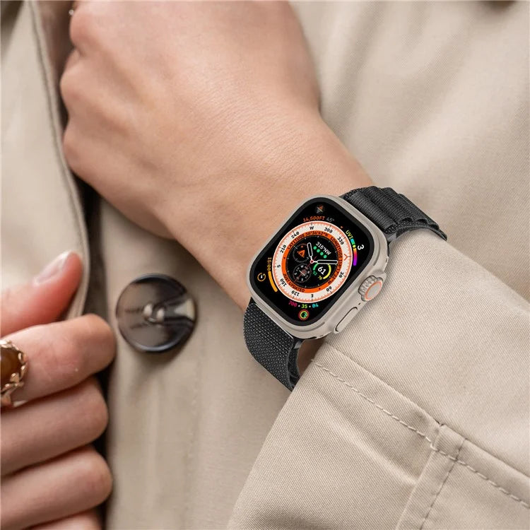 AHASTYLE WG97 For Apple Watch Series 1 2 3 38mm / Series 4 5 6 SE SE (2022) SE (2023) 40mm / 7 8 9 41mm Braided Nylon Strap