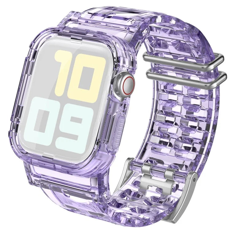 AHASTYLE WA04 for Apple Watch Series 9 8 7 41mm / 6 5 4 SE (2023) SE (2022) SE 40mm / 3 2 1 38mm Watch Band with Case