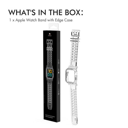 AHASTYLE WA04 for Apple Watch Series 9 8 7 41mm / 6 5 4 SE (2023) SE (2022) SE 40mm / 3 2 1 38mm Watch Band with Case