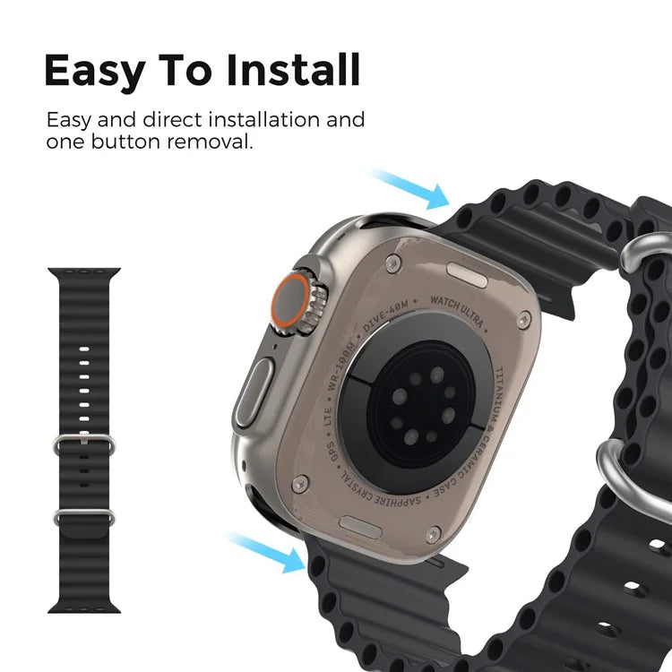 AHASTYLE WG102 for Apple Watch Series 9 8 7 41mm / 6 5 4 SE (2023) SE (2022) SE 40mm / 3 2 1 38mm Silicone Watch Band