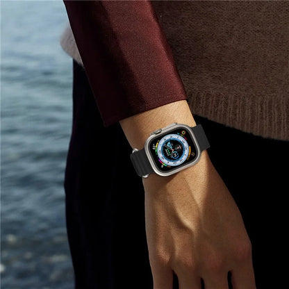 AHASTYLE WG102 for Apple Watch Series 9 8 7 41mm / 6 5 4 SE (2023) SE (2022) SE 40mm / 3 2 1 38mm Silicone Watch Band