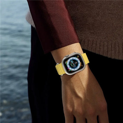 AHASTYLE WG102 for Apple Watch Series 9 8 7 41mm / 6 5 4 SE (2023) SE (2022) SE 40mm / 3 2 1 38mm Silicone Watch Band