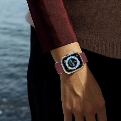 AHASTYLE WG102 for Apple Watch Series 9 8 7 41mm / 6 5 4 SE (2023) SE (2022) SE 40mm / 3 2 1 38mm Silicone Watch Band