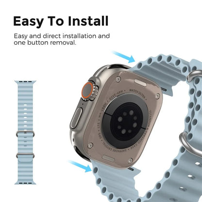 AHASTYLE WG102 for Apple Watch Series 9 8 7 41mm / 6 5 4 SE (2023) SE (2022) SE 40mm / 3 2 1 38mm Silicone Watch Band