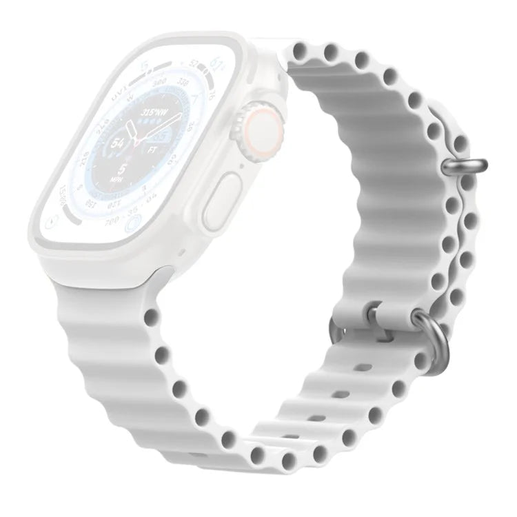 AHASTYLE WG102 for Apple Watch Series 9 8 7 41mm / 6 5 4 SE (2023) SE (2022) SE 40mm / 3 2 1 38mm Silicone Watch Band