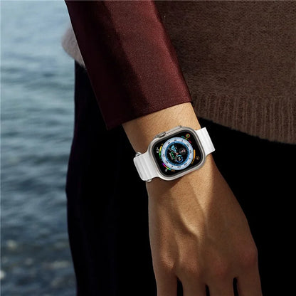 AHASTYLE WG102 for Apple Watch Series 9 8 7 41mm / 6 5 4 SE (2023) SE (2022) SE 40mm / 3 2 1 38mm Silicone Watch Band