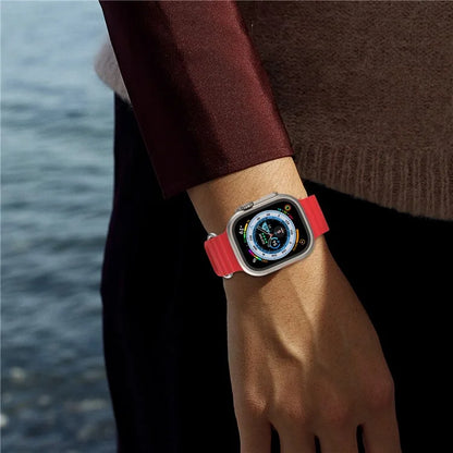 AHASTYLE WG102 for Apple Watch Series 9 8 7 41mm / 6 5 4 SE (2023) SE (2022) SE 40mm / 3 2 1 38mm Silicone Watch Band