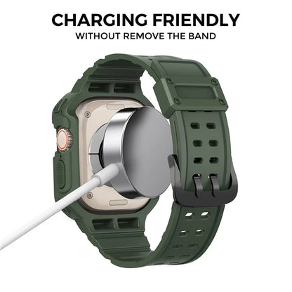 AHASTYLE WG106 for Apple Watch Series 9 8 7 45mm / 6 5 4 SE (2022) SE (2023) SE 44mm / 3 2 1 42mm TPU Watch Band