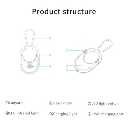 T02 Privacy Protection Intelligent Infrared Invisible Camera Scanning Detector