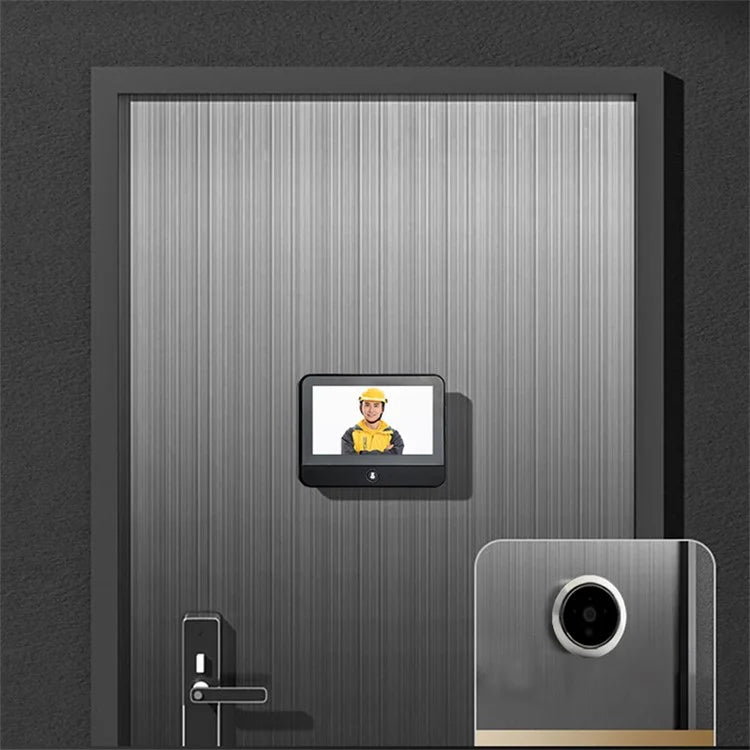 S50 4.3 inch Monitor Video Viewer Door Bell WiFi Night Vision Camera Smart Peephole