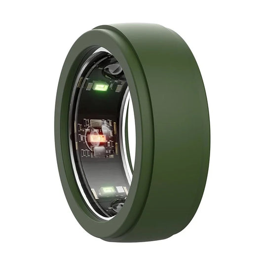 Protective Sleeve for Oura Ring Generation 3 Size M Anti-scratch Silicone Coverish Green