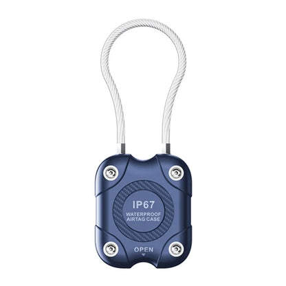 For Airtag Protective Cover Anti-Lost Tracker Protector Anti-Scratch Case with Steel Wire
