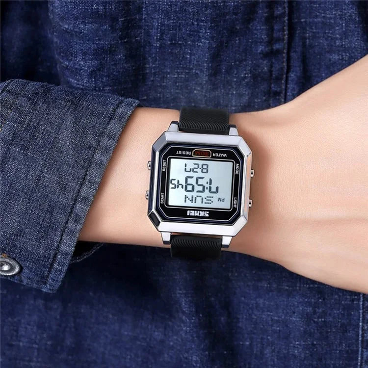 SKMEI 2150 Children Luminous Electronic Watch 30m Waterproof Outdoor Wrist Watch