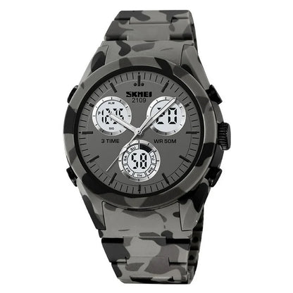 SKMEI 2109 Student Sports Watch Luminous Wrist Bracelet with TPU Strap