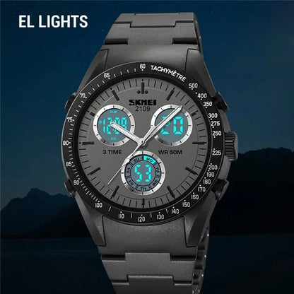 SKMEI 2109 Student Sports Watch Luminous Wrist Bracelet with TPU Strap