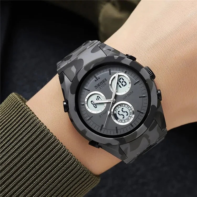 SKMEI 2109 Student Sports Watch Luminous Wrist Bracelet with TPU Strap