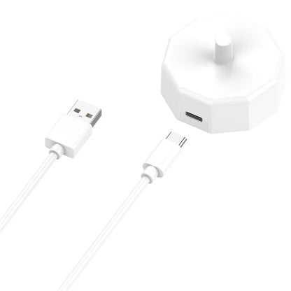 Toothbrush Charger for Braun Oral-B Wireless Charging Base with USB to Type-C Cable
