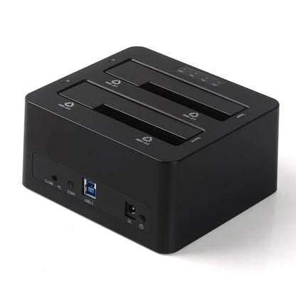 ORICO 2-Bay USB3.0 Hard Drive Docking Dock Station for 2.5/3.5 inch HDD/SSD with Clone Function (6629US3-C)