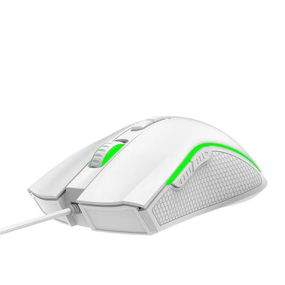 HXSJ A869 USB Wired Gaming Mouse 3200DPI Colorful Light Computer Laptop Mice