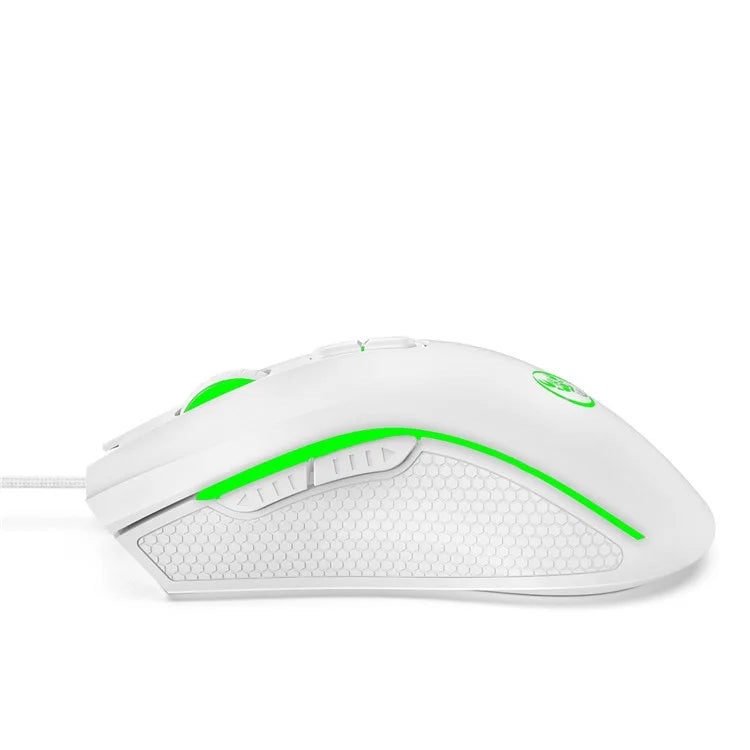HXSJ A869 USB Wired Gaming Mouse 3200DPI Colorful Light Computer Laptop Mice