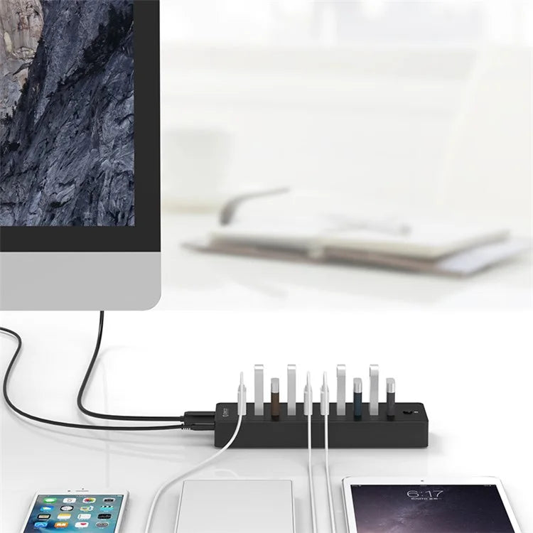ORICO P10-U2 Multiple Ports USB2.0 Hub 480Mbps