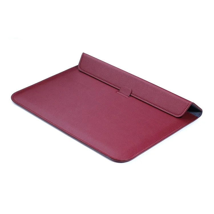 Envelop Style PU Leather Laptop Bag Sleeve Pouch for MacBook Air 13.3-inch / iPad Pro 12.9