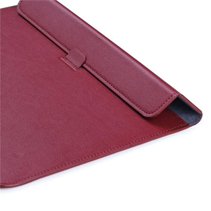 Envelop Style PU Leather Laptop Bag Sleeve Pouch for MacBook Air 13.3-inch / iPad Pro 12.9