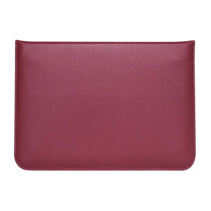 Business Envelope Style Leather Sleeve Bag for Macbook Pro 15.4 inch with Retina Display