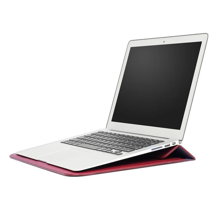 Business Envelope Style Leather Sleeve Bag for Macbook Pro 15.4 inch with Retina Display
